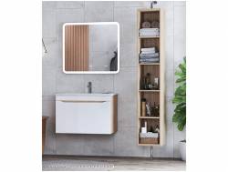 Комплект мебели в ванную Grani 600 навесной дуб сонома