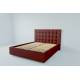 Кровать Венеция Бордо с ортопедическими латами 02ВНЦ