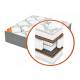 Матрас 80х200 Mega mult кокос ППУ 20 MultiPocket Gray Night