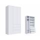 Шкаф Мэнкс МСШ-24 белый