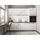Кухня Милена 2,6 м Мрамор белый софт