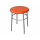 Табурет круглый ДХ-10 обивка апельсин