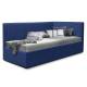 Кровать подростковая левая 800 Фрейм Страйп без подъема барон 15