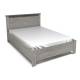 Кровать 1200 Денвер без основания Риббек серый