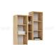 Шкаф подвесной комбинированный Флэш Браш Вайт, Дуб Крафт