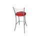 Стул Барный ДХ-2 обивка красный