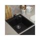 Кухонная мойка Uperwood ECON UPD-404-004 черная матовая