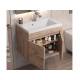 Тумба с раковиной Uperwood Eva Крафт Табачный 50 см