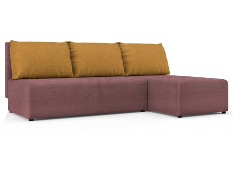 Угловой диван Алиса savana plus dimrose savana plus yellow