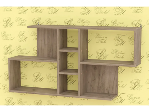 Полка Д-15 Дуб крафт серый