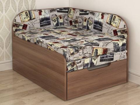 Диван детский раскладной Малютка шимо темный-Марки