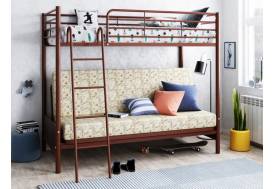 Двухъярусная кровать с диваном Мадлен 2