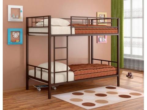 Двухъярусная кровать Севилья - 2 коричневый