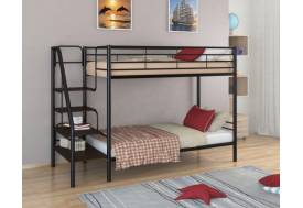 Двухъярусная кровать Толедо черный/венге