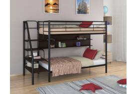Двухъярусная кровать Толедо П черный/венге