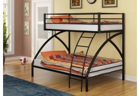 Двухъярусная кровать Виньола - 2 черный