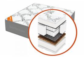 Матрас 140х190 Mega mult зима-лето MultiPocket Gray Night