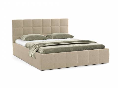 Кровать Диана 1400 Н1010 жаккард тесла беж