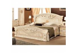 Кровать 2-х спальная 1600 мм Рома Беж