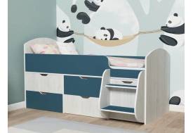 Кровать Малыш-7 Винтербер-лазурь