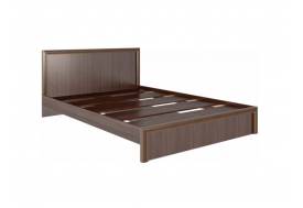 Кровать стандарт с ламелями Беатрис Модуль № 6 орех