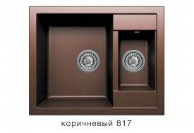 Кухонная мойка Tolero R-109 Коричневый 817