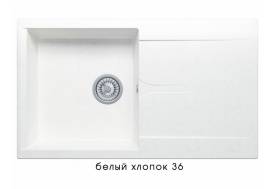 Мойка Polygran Gals-860 Белый хлопок 36