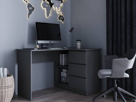 Стол Мори МС-16/2 УНИ Графит