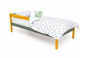 Кровать Svogen classic с бортиком дерево-графит