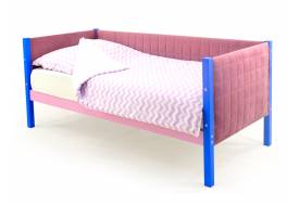 Кровать-тахта мягкая Svogen синий-лаванда