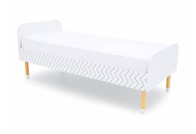 Кровать Stumpa Классика с рисунком Геометрия Зигзаги