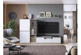 Гостиная Лори дуб серый