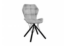 Стул Бабочка паутинка бежевый, черные ножки