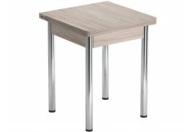 Стол раскладной Ломберный 600 ЛДСП Хром шимо светлый