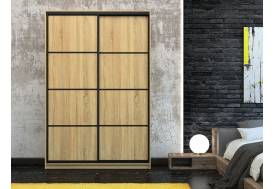 Шкаф-купе Лофт Шк16-47 1600 глубина 470 фасад ЛДСП 3Г