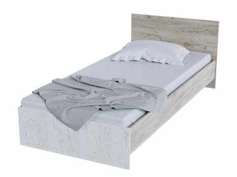 Кровать 900 Бася КР 555 Крафт