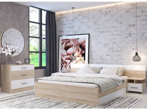 Спальня Леси Сонома/Белый