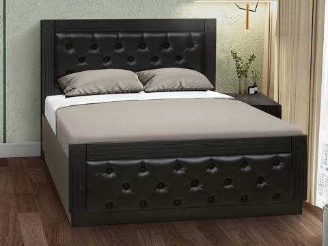 Кровать Венеция 13.2 1400 с ортопедическим основанием венге