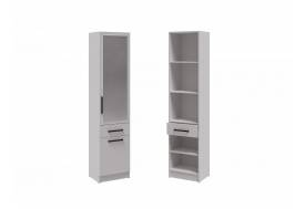 Пенал с зеркалом Кевин белый