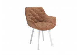 Стул Квинта велюр тенерифе корица