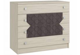 Комод Николь ясень шимо-лиственница темная