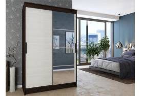 Шкаф купе Элегант 4 Дуб Венге-Сосна Лоредо