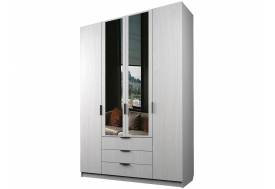 Шкаф с 3 ящиками Экон ЭШ3-РП-23-16-3я два зеркала