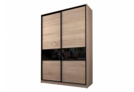 Шкаф-купе Max МШ-23-6-22/2-99 пленка Oracal черная