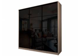 Шкаф-купе Max МШ-23-6-24-222 пленка Oracal черная