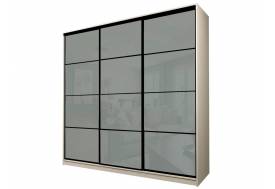 Шкаф-купе Max МШ-25-6-27/2-222 пленка Oracal светло-серая