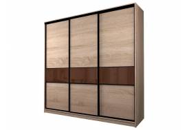 Шкаф-купе Max МШ-27-6-27-999 пленка Oracal шоколад
