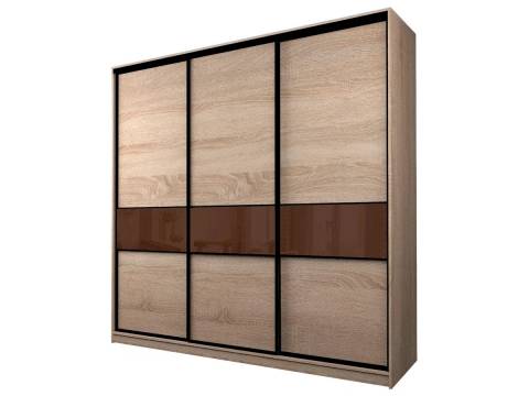 Шкаф-купе Max МШ-27-6-24/2-999 пленка Oracal шоколад