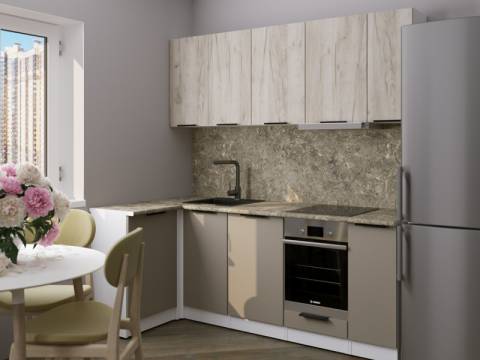 Кухонный гарнитур Альба прайм 400 1100х2000 мм