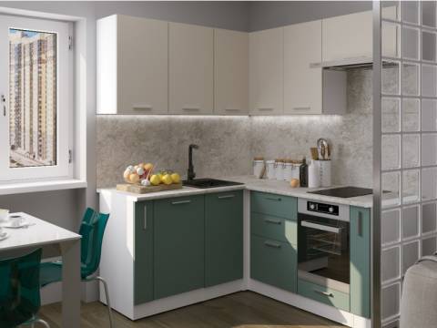 Кухонный гарнитур Глория прайм 2 400 1100х2000 мм (ПМ)